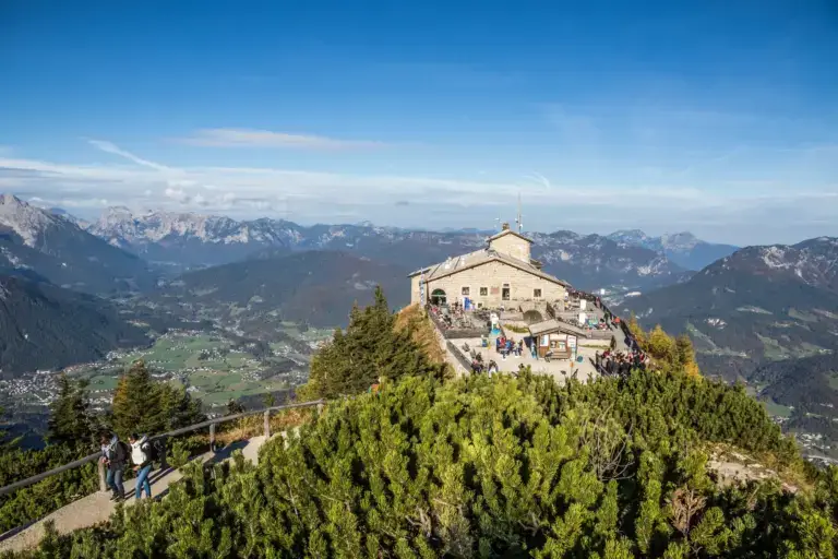 Das Kehlsteinhaus auf dem Kehlstein über dem Berchtesgadener Land